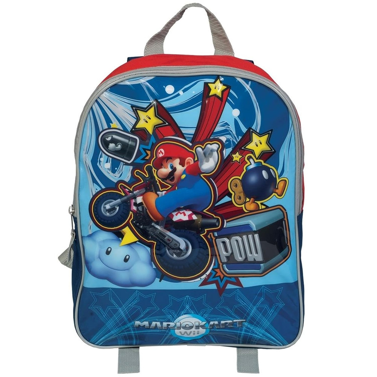 Mario Kart Wii Super Nintendo School Gift Kids Shoulder Pack Book Bag Backpack