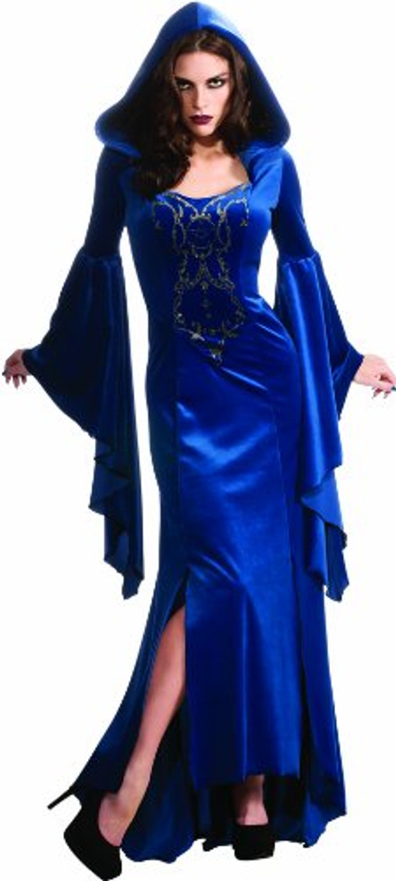 Blue Velvet Wizard Costume