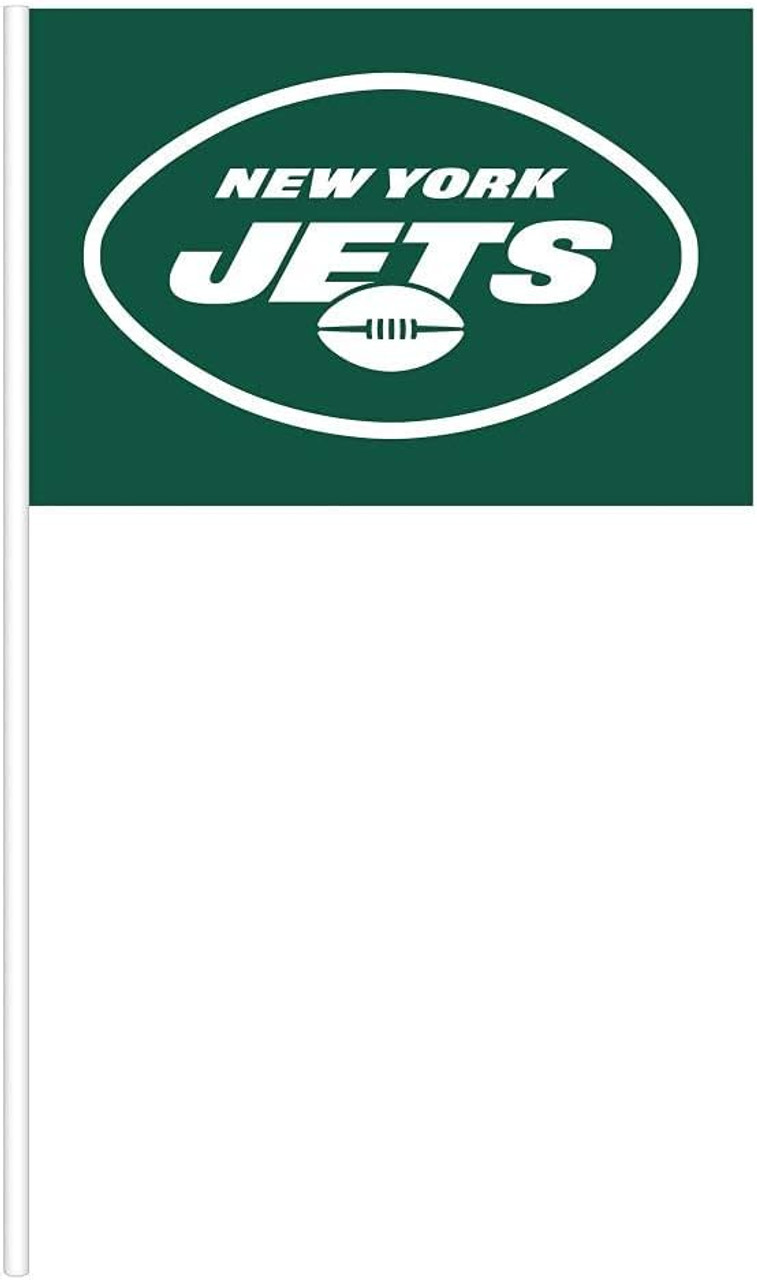 New York Jets NFL Pro Football Sports Theme Party Favor Plastic Flags -  Parties Plus