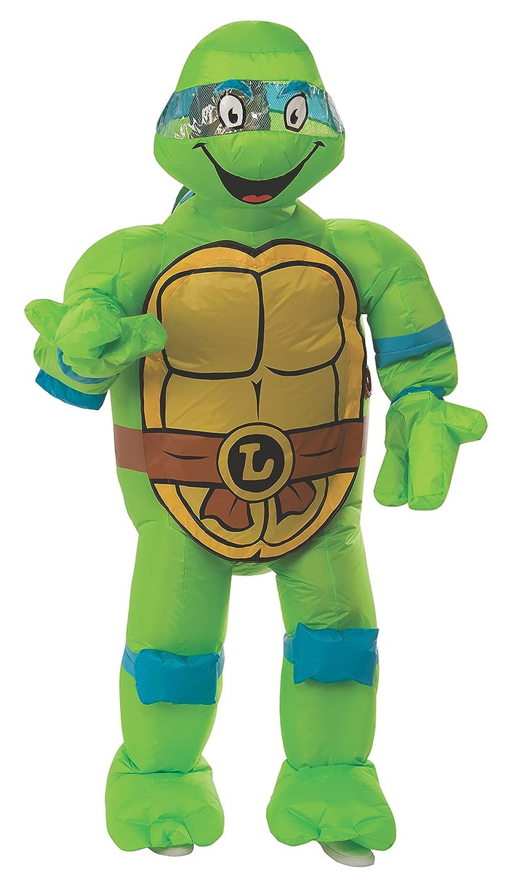 Leonardo Inflatable Teenage Mutant Ninja Turtles Fancy Dress Halloween  Costume - Parties Plus