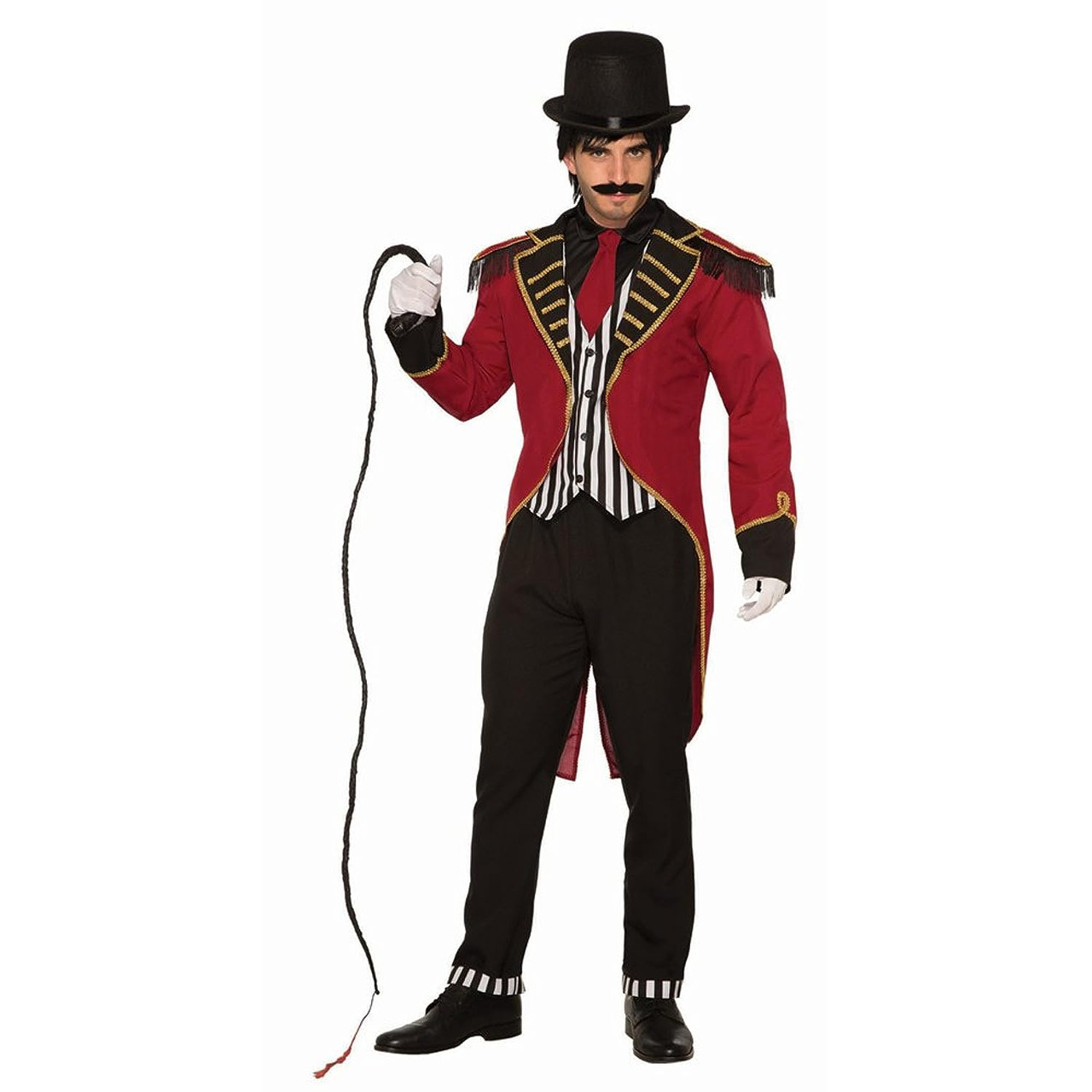 Dashing Ringmaster Dark Carnival Circus Fancy Dress Up Halloween Adult  Costume - Parties Plus
