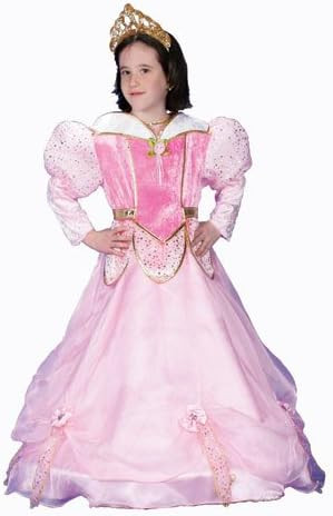 Classic Princess Costume Ball Gown Dress and Choker for Girls