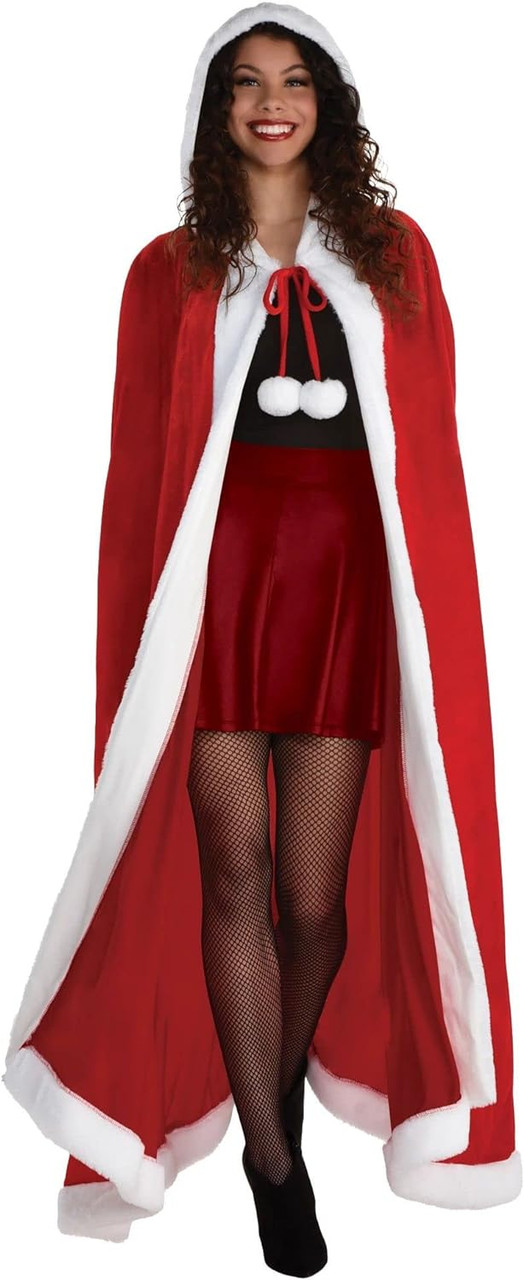 Robe Christmas Holiday Red Santa Claus Fancy Dress Up Halloween Adult  Costume - Parties Plus