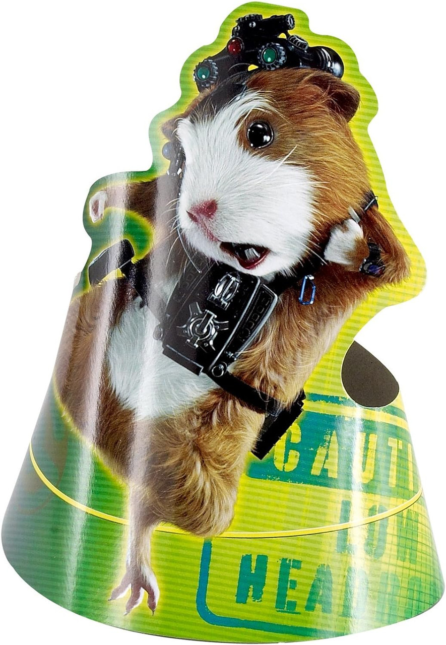 G-Force Disney Secret Agent Spy Movie Kids Birthday Party Favor Paper Cone Hats