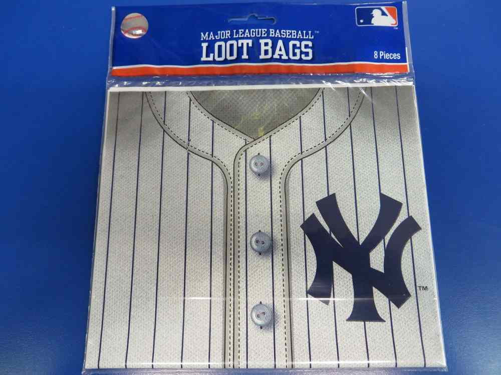MLB New York Yankees Loot Bags Parties Plus