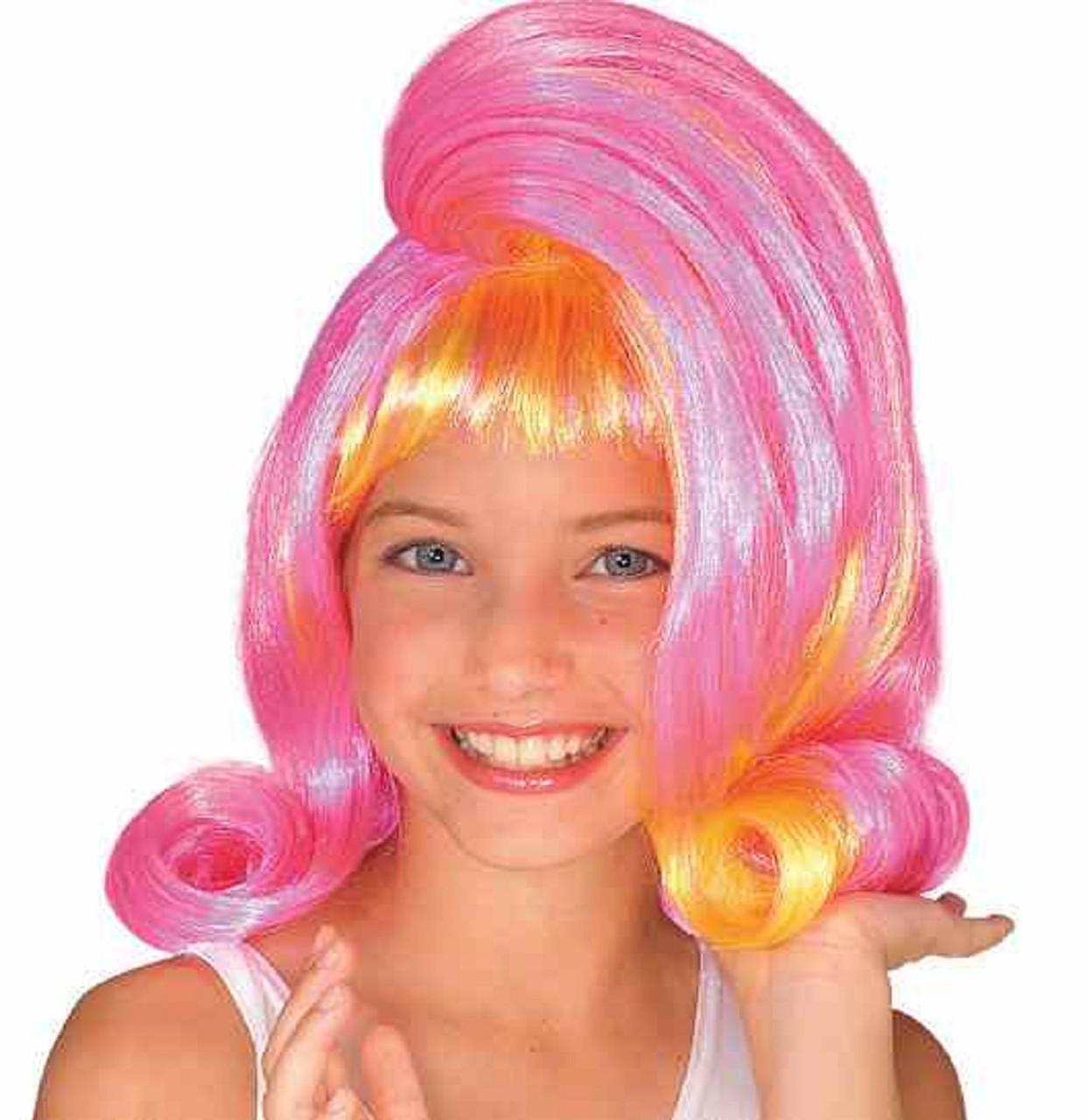 Pink Halloween costume wig strawberry shortcake Amazon.com: Fun Costumes Adult Strawberry Shortcake Costume  main image 4