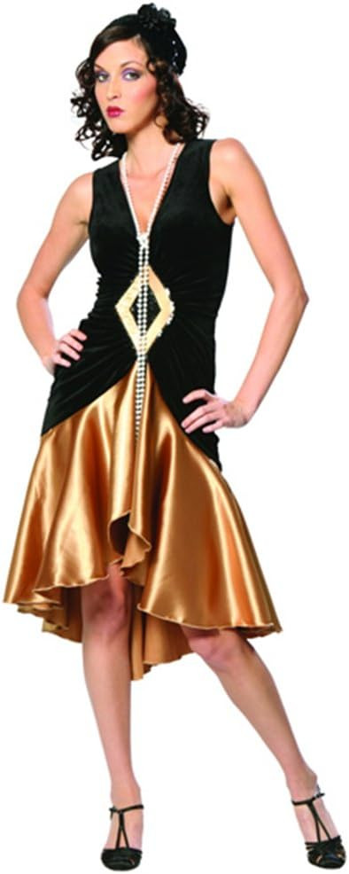 Puttin' on the Ritz 20's Flapper Fancy Dress Up Halloween Adult Costume 2  COLORS - Parties Plus