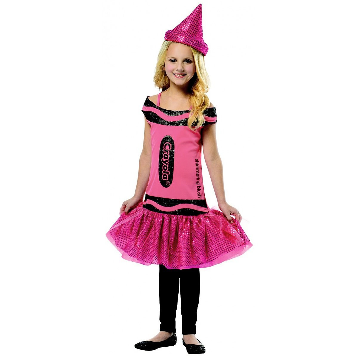 Glitz Glitter Crayon Dress Crayola Fancy Dress Halloween Child