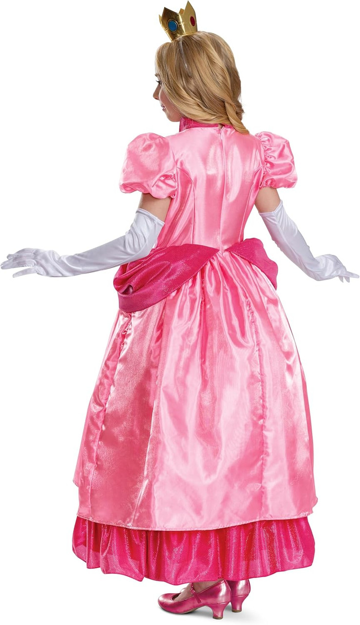 Princess Peach Elevated Super Mario Nintendo Fancy Dress Halloween Child  Costume - Parties Plus