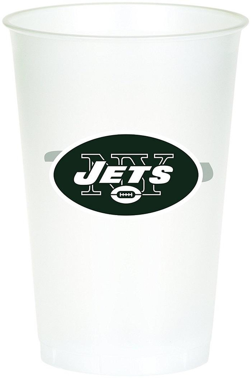 New York Jets NFL Football Sports Party 20 oz. Plastic Cups - Parties Plus