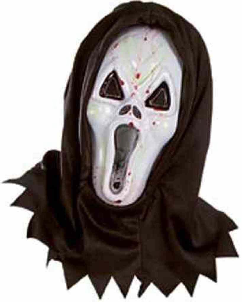 Howling Ghost Maske – Gruselige Gesichtsmaske Für Halloween & Kostümpartys