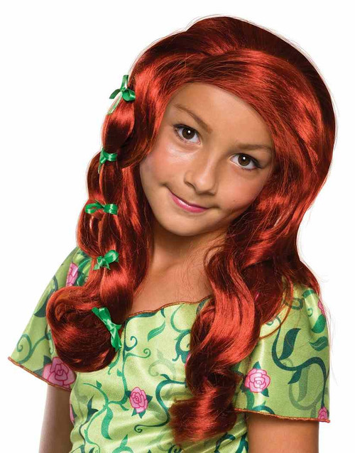 Poison Ivy Wig DC Superhero Girls Child Costume Accessory