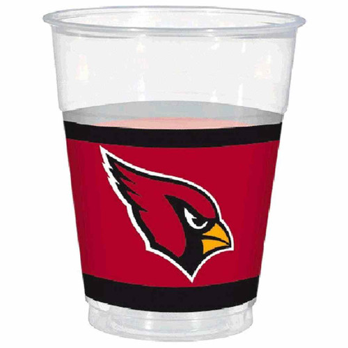 Arizona Cardinals NFL Football Sports Party 16 oz. Plastic Cups