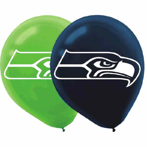 Seattle Seahawks NFL Football Sports Party Decoration Latex Balloons
