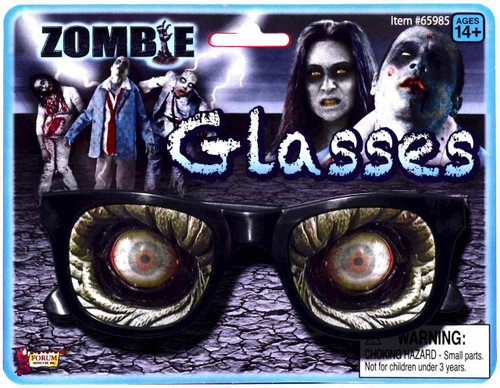 Zombie Eyes Glasses Costume Accessory