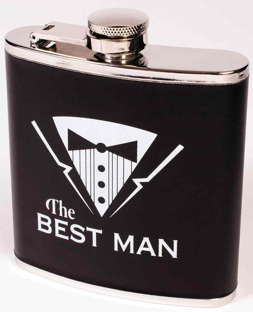 Best Man Flask Bachelor Party Favor Gift