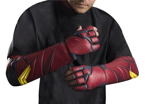 The Flash Gloves Justice League Adult Costume Accessory