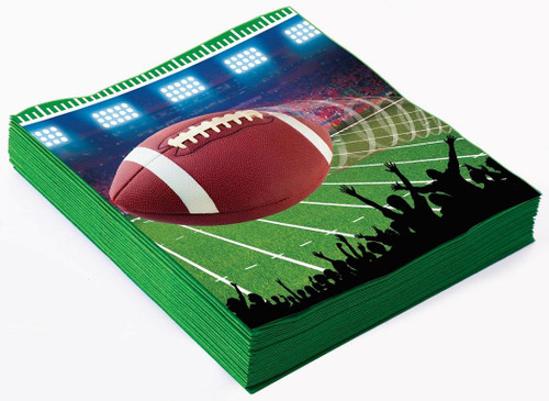 Football Sports Theme Party Beverage Napkins