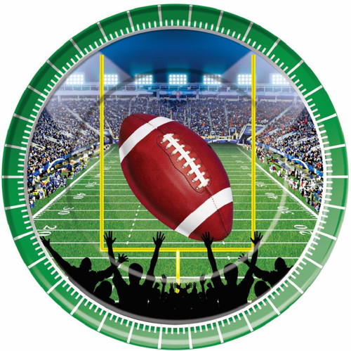 Football Sports Theme Party 9" Dinner Plates