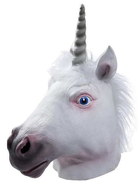 Unicorn Mask Animal Instincts Adult Costume Accessory