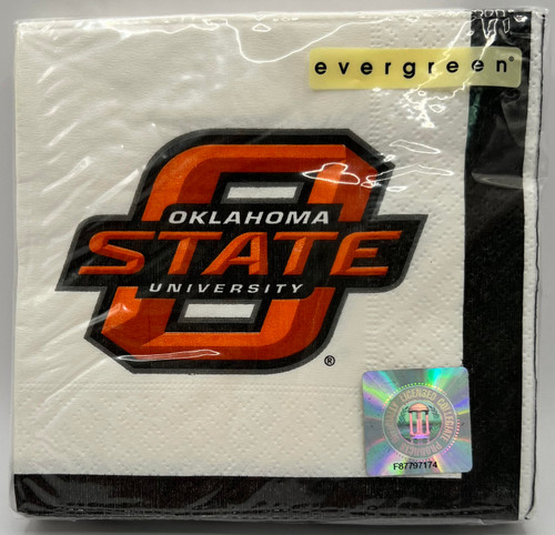 Oklahoma State Cowboys NCAA College Football Sports Party Beverage Napkins