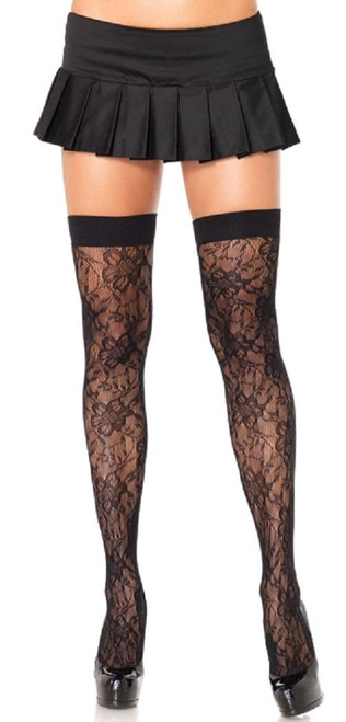 Gardenia Lace Thigh Highs Adult Costume Accessory