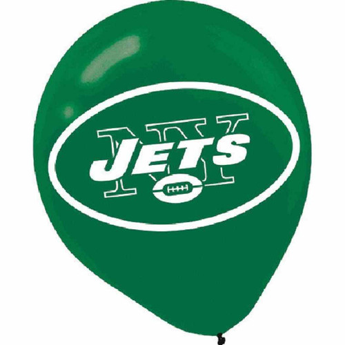 New York Jets Latex Balloons NFL Football Sports Party Decoration