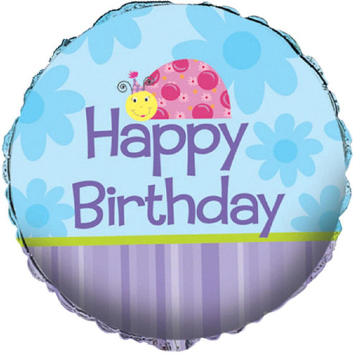 Lil' Lady Ladybug Birthday Party Decoration 18" Mylar Balloon