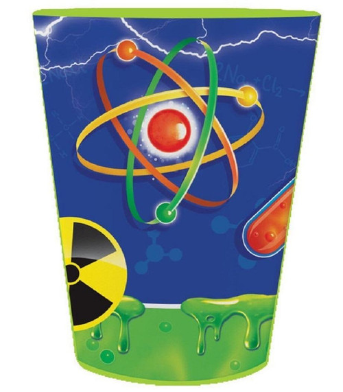 Mad Scientist Birthday Party Favor 16 oz. Plastic Cup