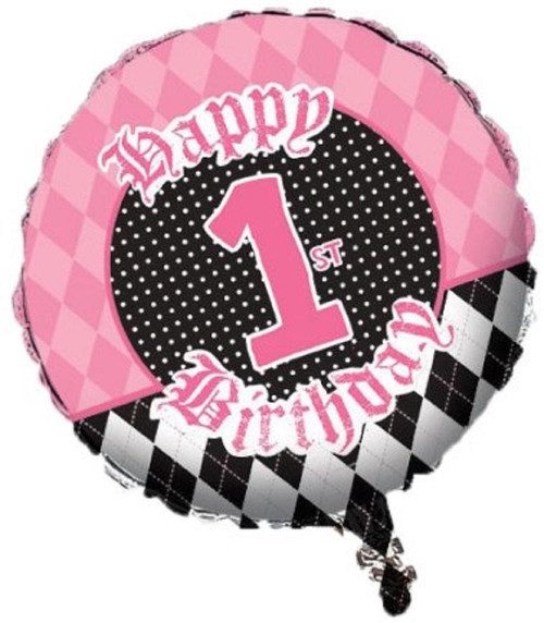 First Angel 1st Birthday Party Decoration 18" Mylar Balloon