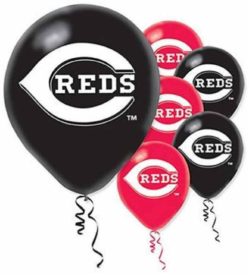 Cincinnati Reds MLB Baseball Sports Party Decoration Latex Balloons