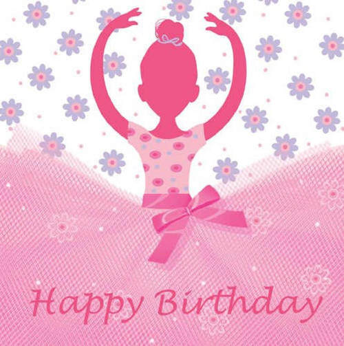 Tutu Much Fun Birthday Party Luncheon Napkins