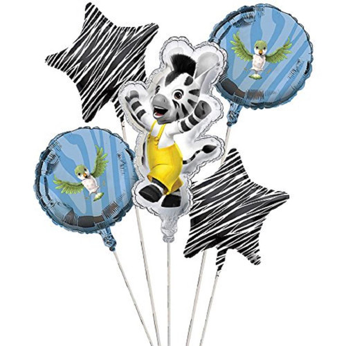 Zou Birthday Party Decoration Mylar Balloon Bouquet