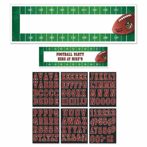 NFL Drive Football Sports Party Decoration Personalized Giant Banner Kit