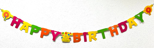 Let's Celebrate Adult Birthday Party Jointed Banner