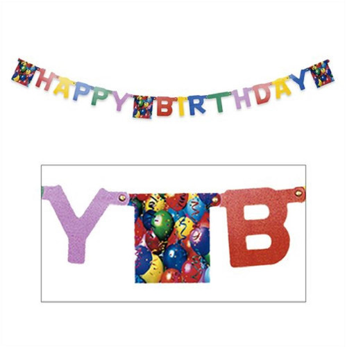 Photo Balloons Birthday Party Decoration Jointed Banner