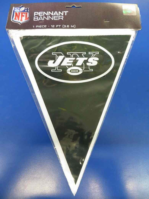 New York Jets NFL Football Sports Party Pennant Flag Banner Decoration