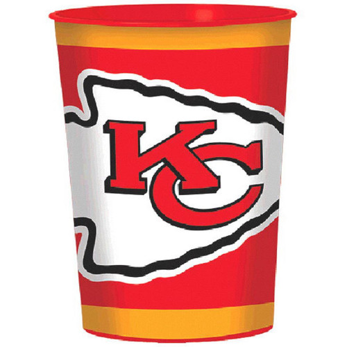 Kansas City Chiefs NFL Football Sports Party Favor 16 oz. Plastic Cup