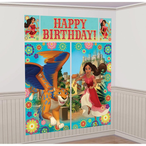 Elena of Avalor Birthday Party Scene Setters Wall Decorating Kit