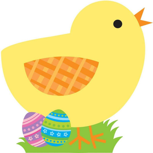 Chick w/Eggs Easter Holiday Party Decoration Cutout