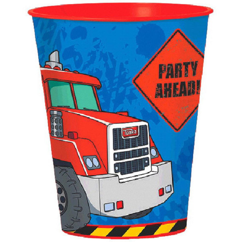 Tonka Trucks Birthday Party Favor 16 oz. Plastic Cup