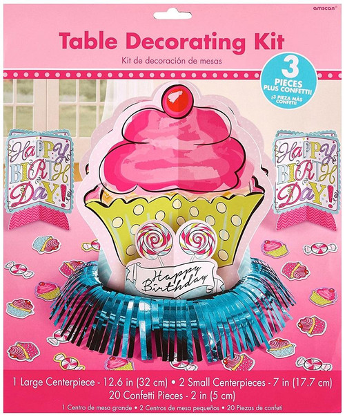 Sweet Party Birthday Party Table Decorating Kit