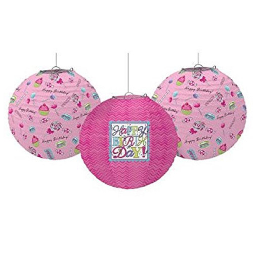 Sweet Party Birthday Party Decoration Paper Lanterns