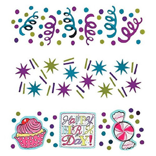 Sweet Party Birthday Party Decoration Confetti 3-Pack