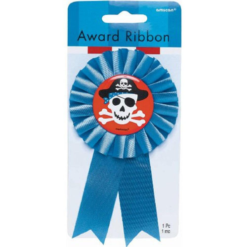 Pirate's Treasure Birthday Party Favor Award Ribbon