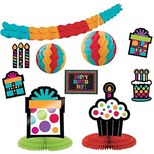 Party On Birthday Party Room Decorating Kit