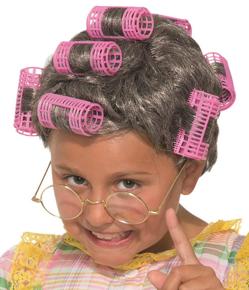 Aunt Gertie Wig Child Costume Accessory