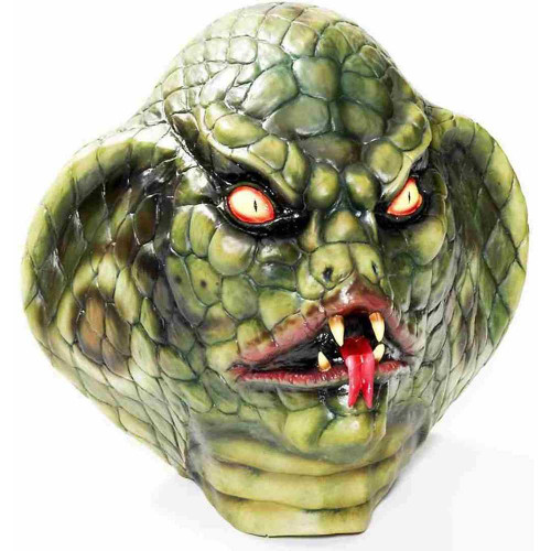 Lizard Mask Wild Forest Animal Fancy Dress Up Halloween Adult Costume Accessory