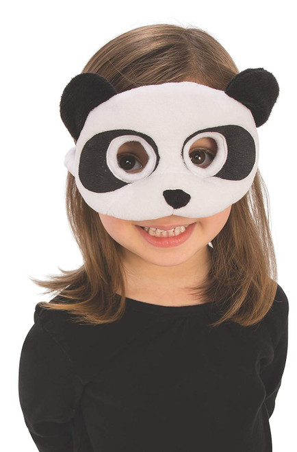 Panda Plush Mask Bear Animal Fancy Dress Up Halloween Child Costume Accessory