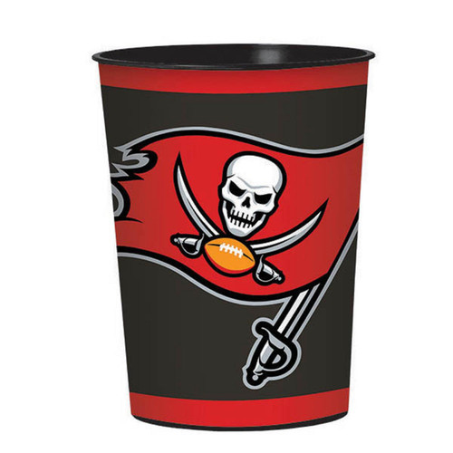 Tampa Bay Buccaneers NFL Football Sports Party Favor 16 oz. Plastic Cup